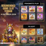 Rekomendasi Game Slot Terbaik 4 Oktober 2024