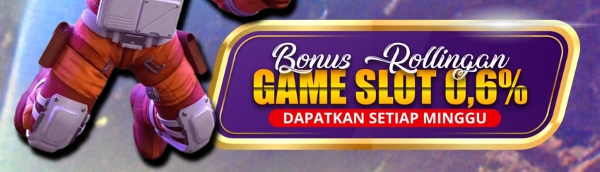 BONUS ROLLINGAN GAME SLOT 0,6% SLOTPOKER188