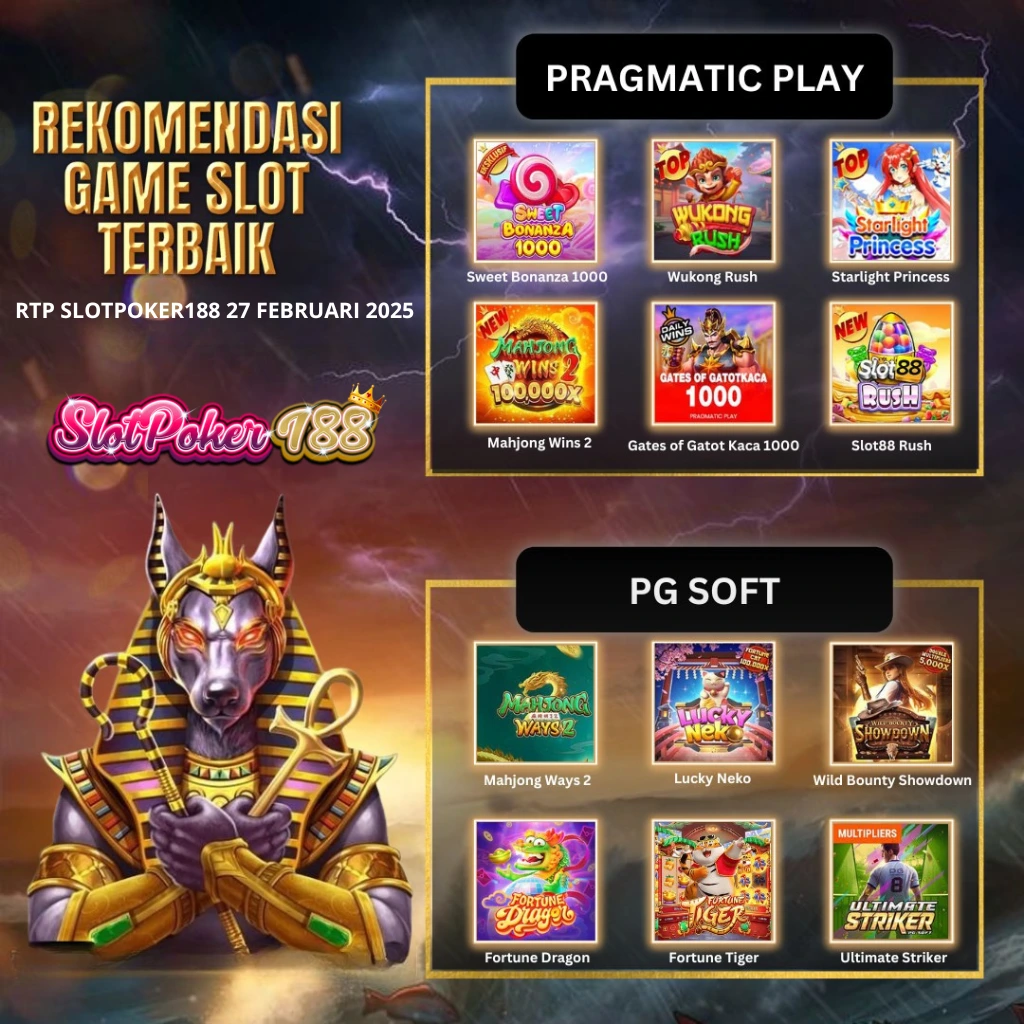Prediksi Pola Gacor Hari ini 27 Februari 2026 Slotpoker188